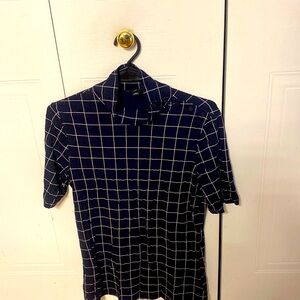 Chandail manches courtes a col roule